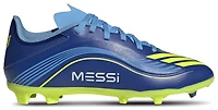 adidas Boys F50 Messi League F/MG - Boys' Grade School Soccer Shoes Team Royal Blue/Solar Yellow