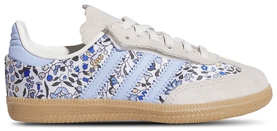 adidas Boys Originals x Liberty London Samba Elastic Lace - Boys' Preschool Shoes Supplier Colour/Off White
