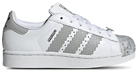 adidas Boys Originals Superstar Mine Craft - Boys' Grade School Running Shoes White/Grey
