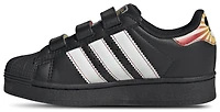 adidas Boys Originals Superstar LED Lights - Boys' Preschool Basketball Shoes Black/White/Multi