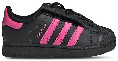 adidas Girls Originals Superstar II - Girls' Toddler Shoes Pink/Black
