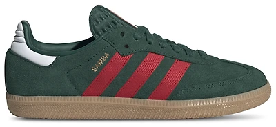 adidas Boys Samba World Cup 2026 - Boys' Grade School Shoes Team Dark Green/Gum/Better Scarlet
