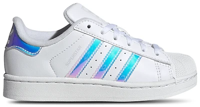 adidas Girls Originals Superstar II - Girls' Preschool Basketball Shoes White/Multi