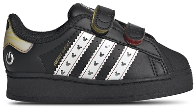 adidas Boys Originals Superstar LED Lights - Boys' Toddler Shoes Black/White/Multi