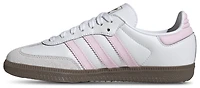 adidas Originals Boys Samba - Boys' Grade School Shoes White/Clear Pink