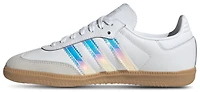 adidas Girls Originals Samba OG - Girls' Grade School Shoes White/Halo Blue