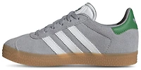 adidas Girls Originals Gazelle - Girls' Preschool Shoes Halo Silver/White