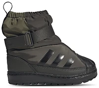 adidas Boys adidas Originals Superstar 360 Boots - Boys' Toddler Shadow Olive/Black Size 05.0