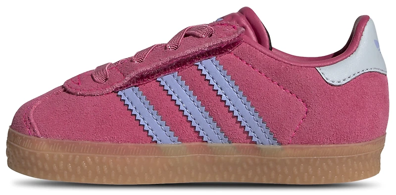 adidas Girls Originals Gazelle - Girls' Toddler Running Shoes Pink/Blue Spark/Halo Blue