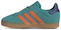 adidas Originals Boys Gazelle C - Boys' Preschool Shoes Pure Teal/Impact Orange/Collegiate Purple