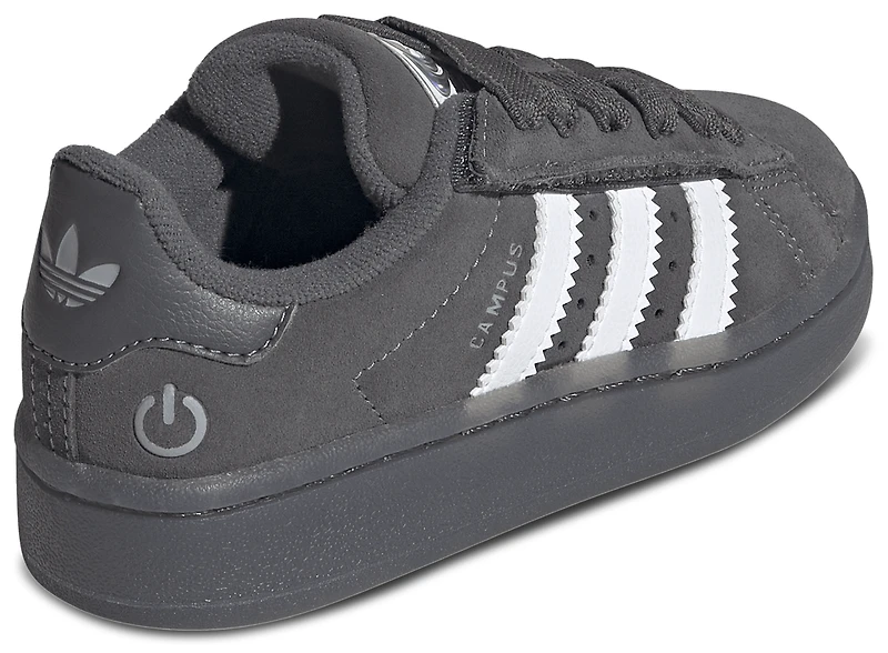 adidas Boys Originals Campus 00s LED Lights - Boys' Preschool Shoes Grey/White/Grey