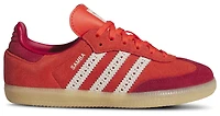adidas Girls Originals Samba - Girls' Preschool Shoes Red/White/Red