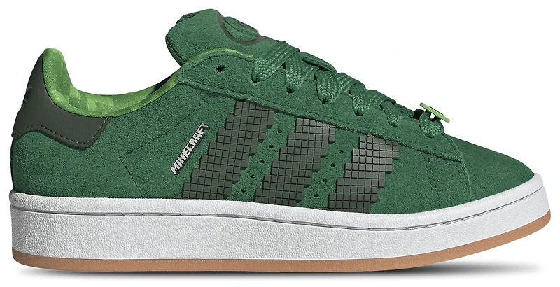 adidas Boys Originals Campus 00s Mine Craft - Boys' Grade School Shoes Green/White/Black