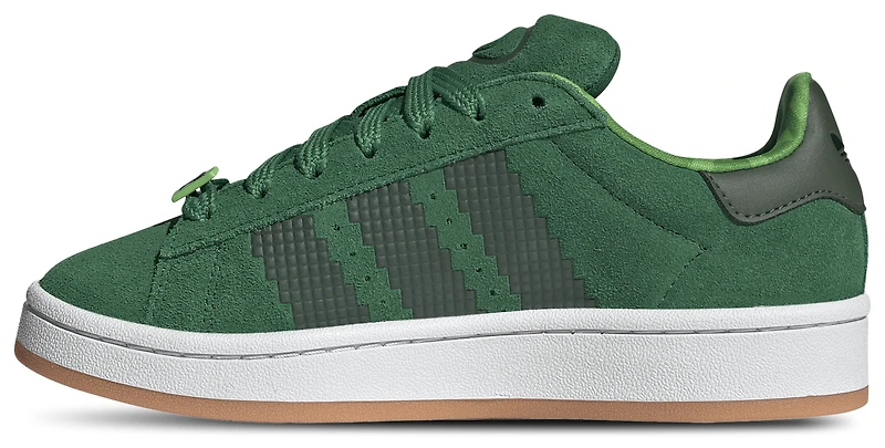 adidas Boys Originals Campus 00s Mine Craft - Boys' Grade School Shoes Green/White/Black