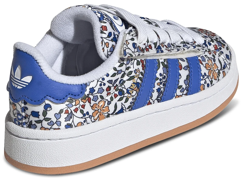 adidas Boys Originals x Liberty London Campus 00s Lace - Boys' Preschool Shoes Blue/Supplier Colour