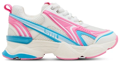 Steve Madden Girls Jspedstr Sneaker - Girls' Grade School Shoes Pink/Blue