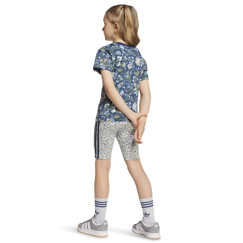 adidas Originals x Liberty London Shorts & T-Shirt Set - Girls' Preschool