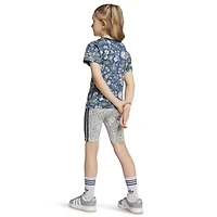 adidas Originals x Liberty London Shorts & T-Shirt Set - Girls' Preschool