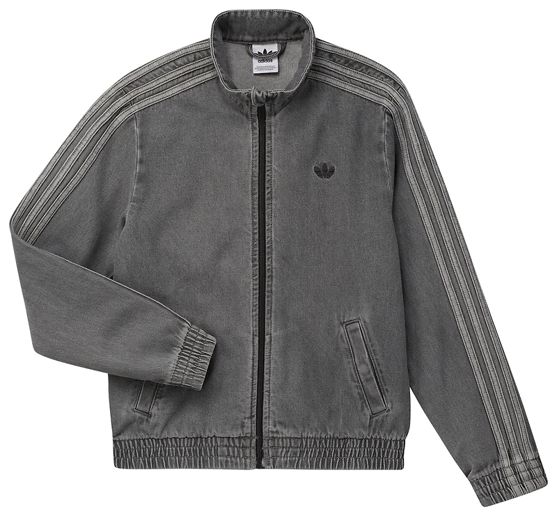 adidas Originals Denim Firebird Jacket - Boys' Grade School