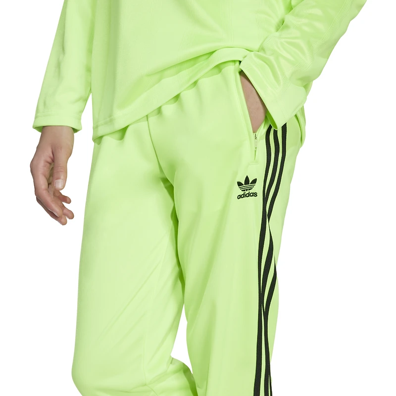 adidas Boys Firebird Track Pants - Boys' Grade School Volt/Black