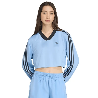 adidas Jacquard Long Sleeve T-Shirt - Women's