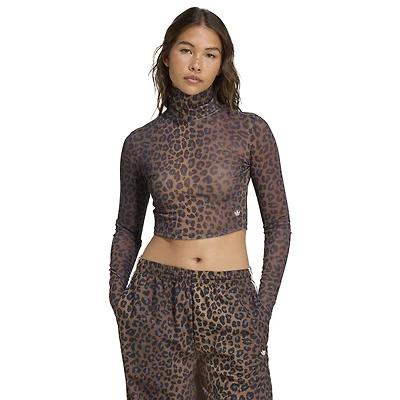 adidas Originals Leopard T-Shirt - Women's
