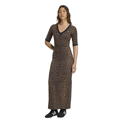 adidas Leopard Maxi Dress - Women's