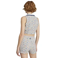 adidas Originals x Liberty London Sleeveless Polo Shirt - Women's