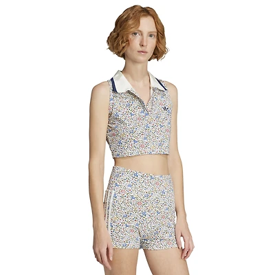 adidas Originals x Liberty London Sleeveless Polo Shirt - Women's