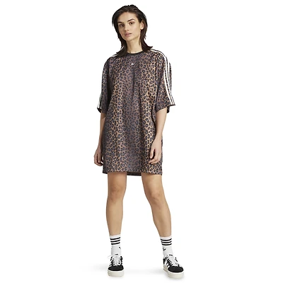 adidas Originals Leopard T-Shirt Dress - Women's