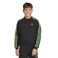adidas Boys adidas Originals Minecraft Crew - Boys' Grade School Black Size XL