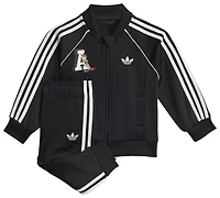 adidas Boys Originals x Disney Superstar Tracksuit - Boys' Toddler Black/Off White