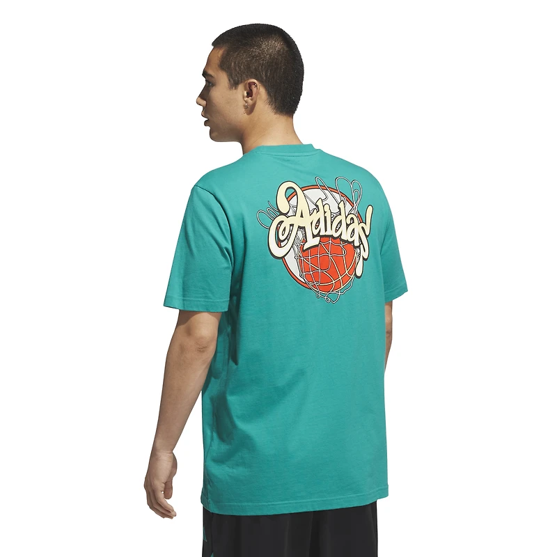 adidas Nothing But Net Graphic T-Shirt - Men's