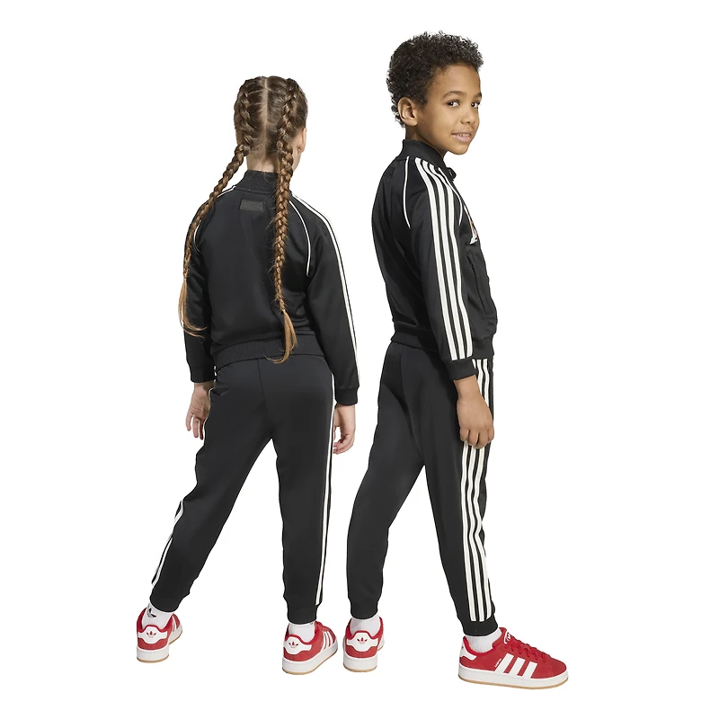 adidas Boys Originals x Disney Superstar Tracksuit - Boys' Preschool Off White/Black