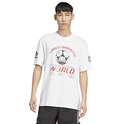 adidas Originals 90s Football Graphic Tee - Men's