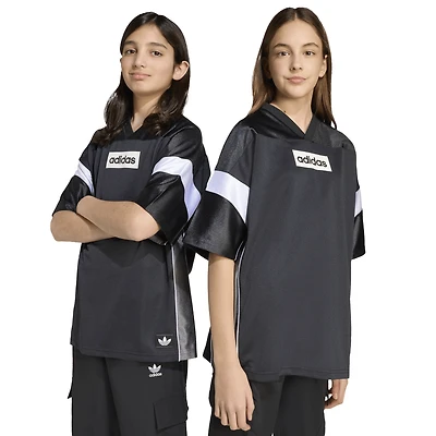 adidas Boys Jersey T-Shirt - Boys' Grade School Black/White