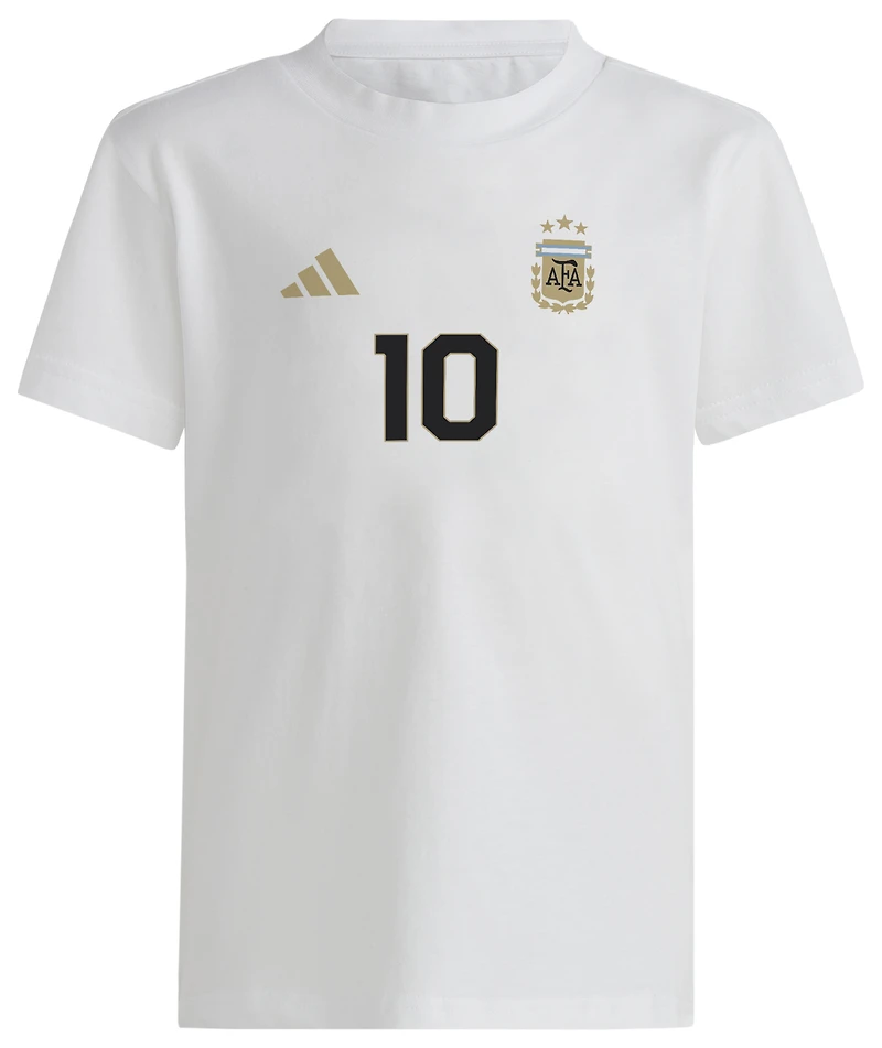 adidas Argentina Messi T-Shirt - Boys' Grade School