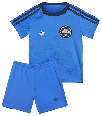 adidas Originals Trefoil Big Logo Shorts & T-Shirt Set - Boys' Toddler