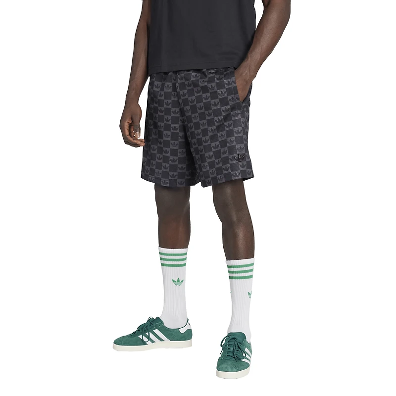 adidas Originals Monogram Regular Mesh Shorts - Men's