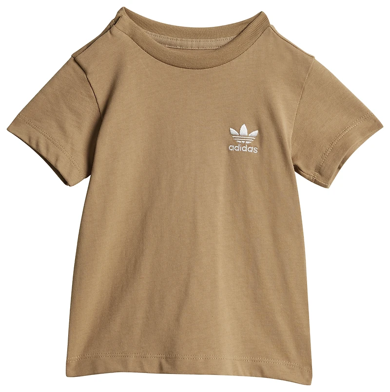adidas Originals Trefoil Shorts & T-Shirt Set - Boys' Toddler