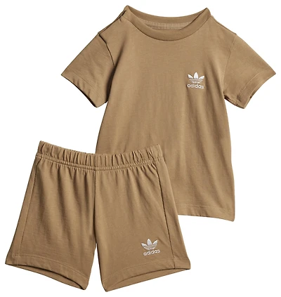 adidas Originals Trefoil Shorts & T-Shirt Set - Boys' Toddler