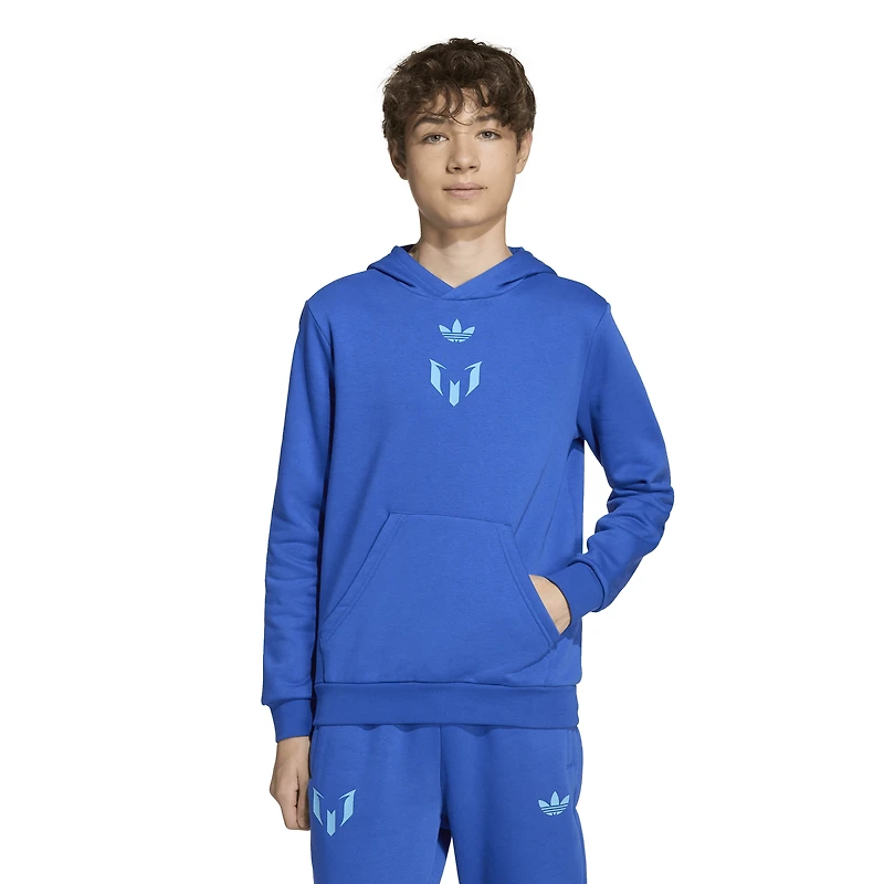 adidas Messi Hoodie - Boys' Grade School