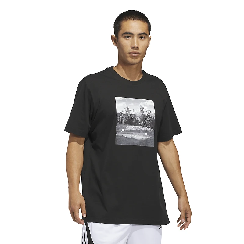adidas Hoop Sanctuary Graphic T-Shirt - Men's