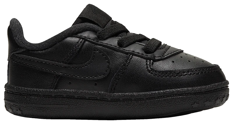 Nike Boys Air Force One Crib - Boys' Infant Shoes Black/Black/Black