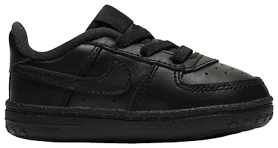 Nike Boys Air Force One Crib - Boys' Infant Shoes Black/Black/Black