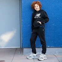 New Balance Logo Pullover Hoodie - Boys' Grade School