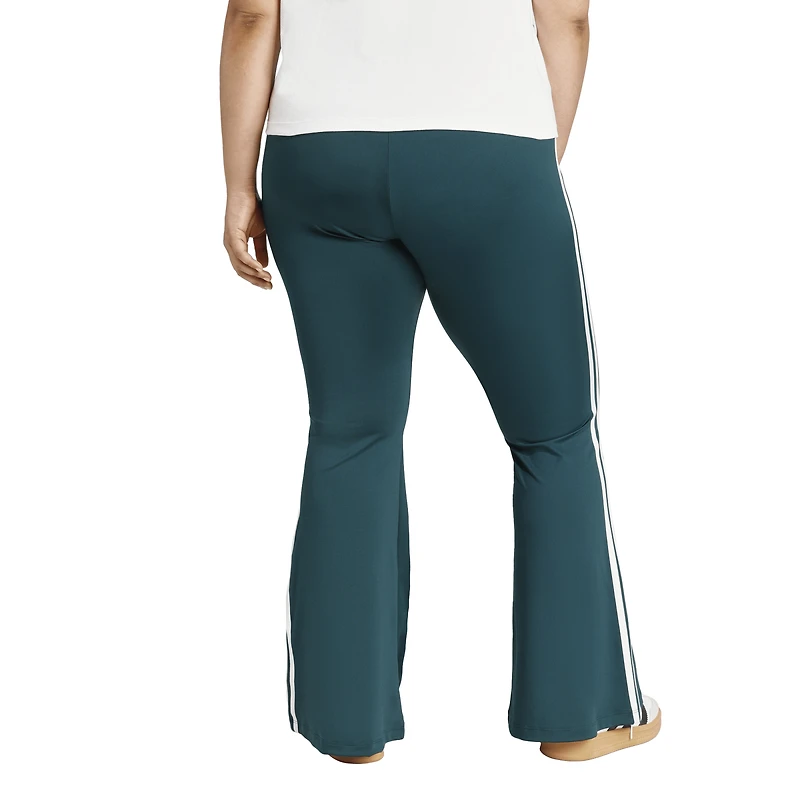 adidas Originals 3-Stripes Flared Leggings (Plus Size) - Women's