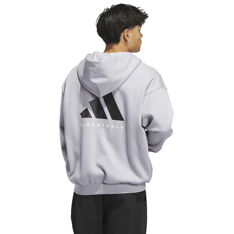 adidas Basketball Full-Zip Hoodie - Men's