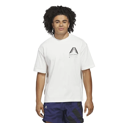 adidas Anthony Edwards Schematic T-Shirt  - Men's