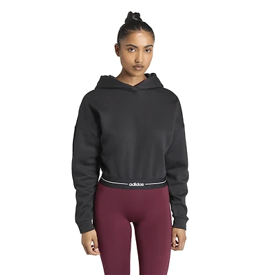 adidas Hyperglam Training Cropped Hoodie - Women's
